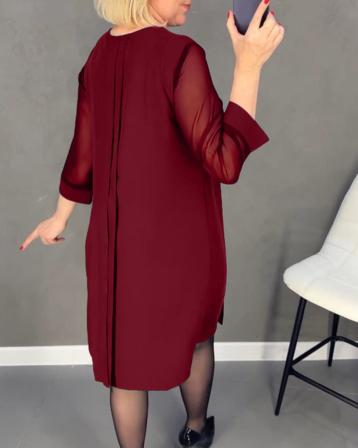 MARGOT | Elegant Pleated Dress