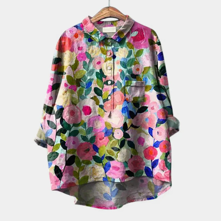 TALLIE | Relaxed Printed Blouse