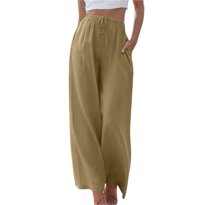 MARIANNE | Casual Summer Wide Leg Trousers