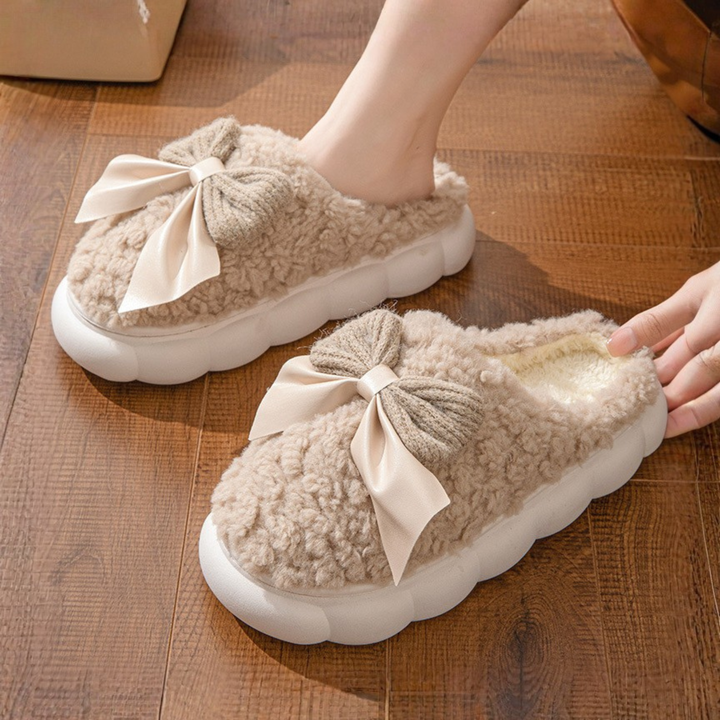 DAMINI | Comfy Fluffy Indoor Plush Non-Slip Slippers