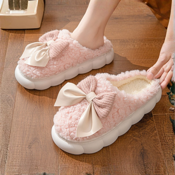 DAMINI | Comfy Fluffy Indoor Plush Non-Slip Slippers