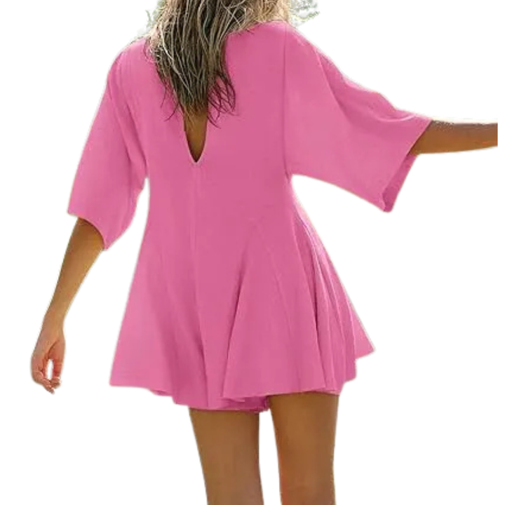 AMRYN | Comfortable Short Sleeve Casual Romper