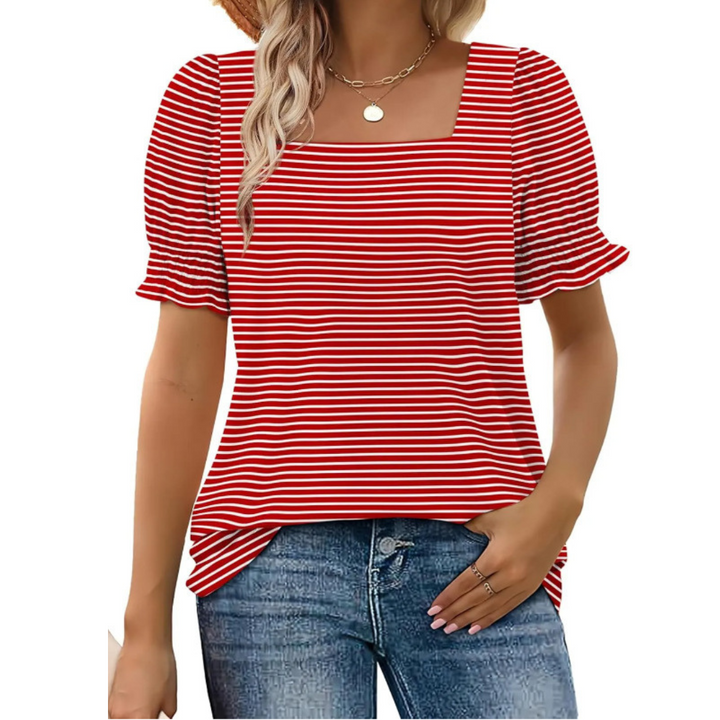 JOSEPHINE | Lightweight Ruffle Sleeve Summer Essential