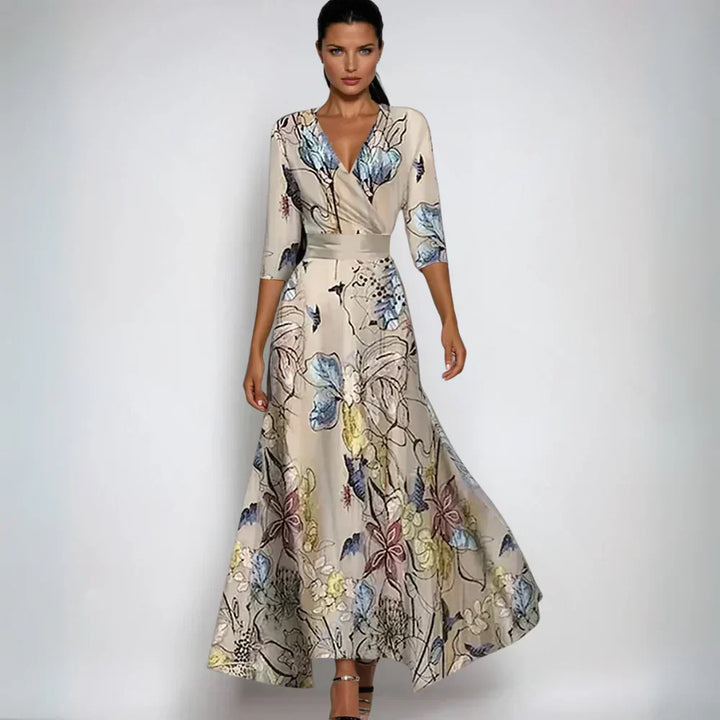 JOCELYN | Sophisticated Floral Dress