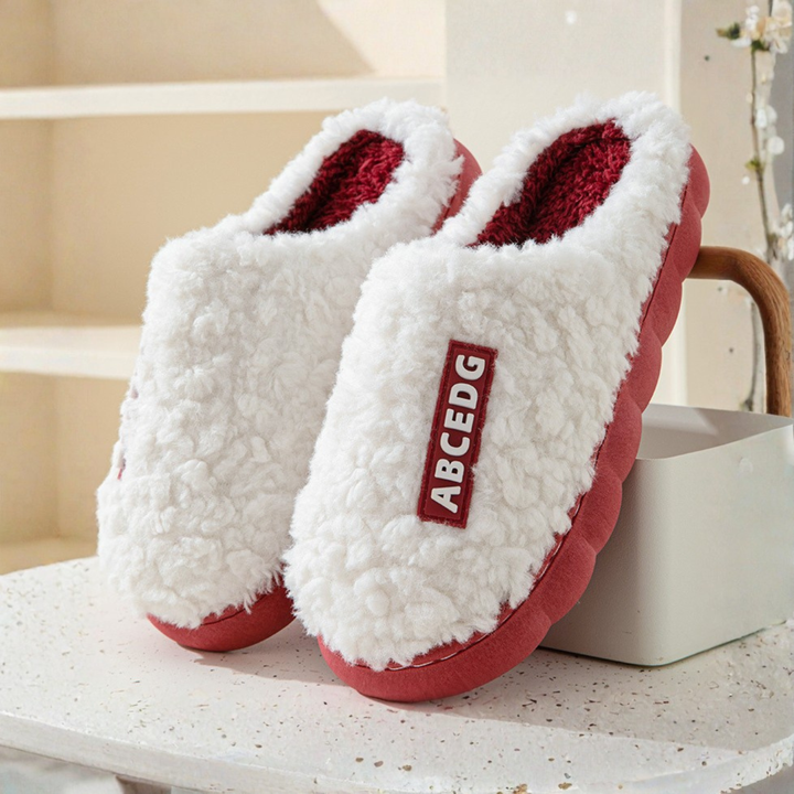DAMINI | Comfy Fluffy Indoor Plush Non-Slip Slippers