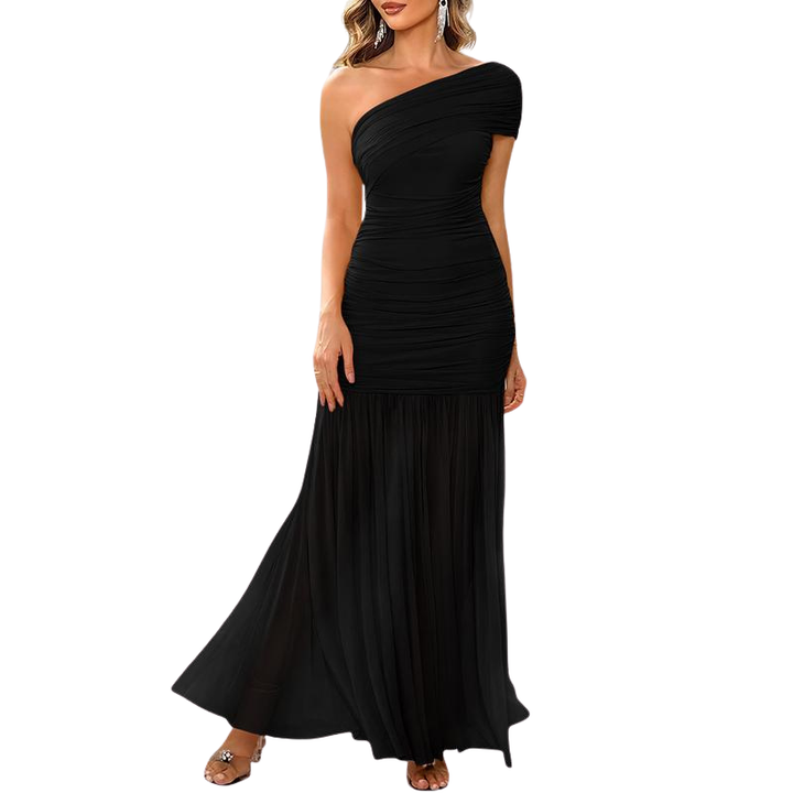 ALISON | Elegant & Formal One Shoulder Bodycon Dress