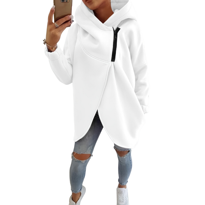 VANIA | Plus Size Half-Zip Pullover Hoodie