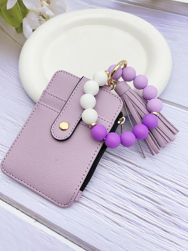 MADELYN | Trendy All-Match Keychain with Beads and Tassel
