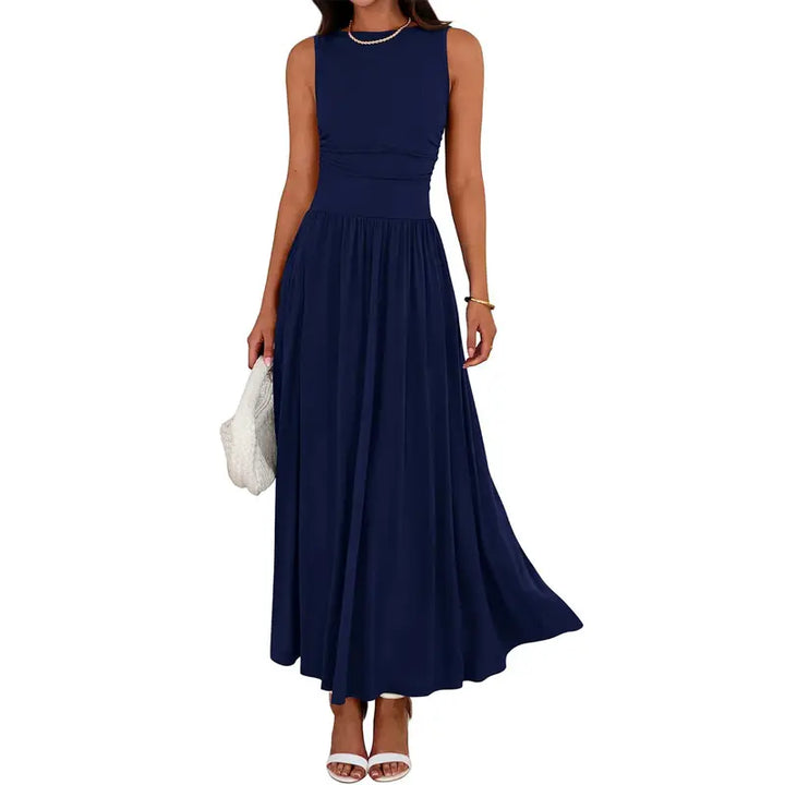 BRIGETTE | Elegant Casual Ruched Maxi Dress