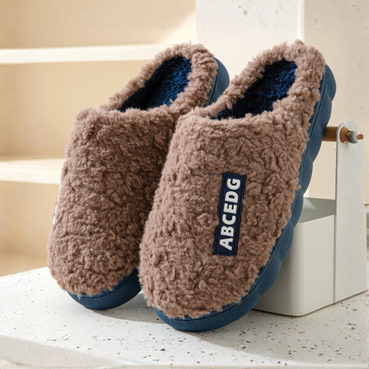 DAMINI | Comfy Fluffy Indoor Plush Non-Slip Slippers