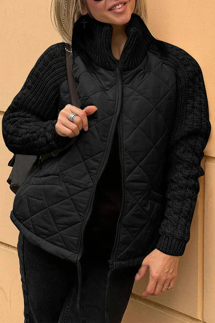 REINA | Quilted Knit Jacket
