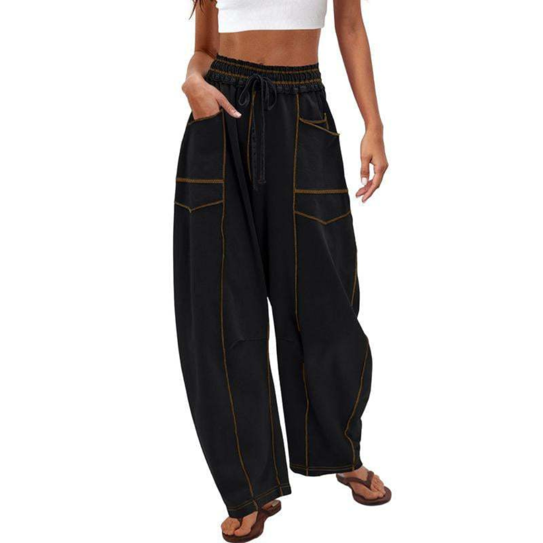 AVANITA | Comfy Baggy Leg Lounge Trousers