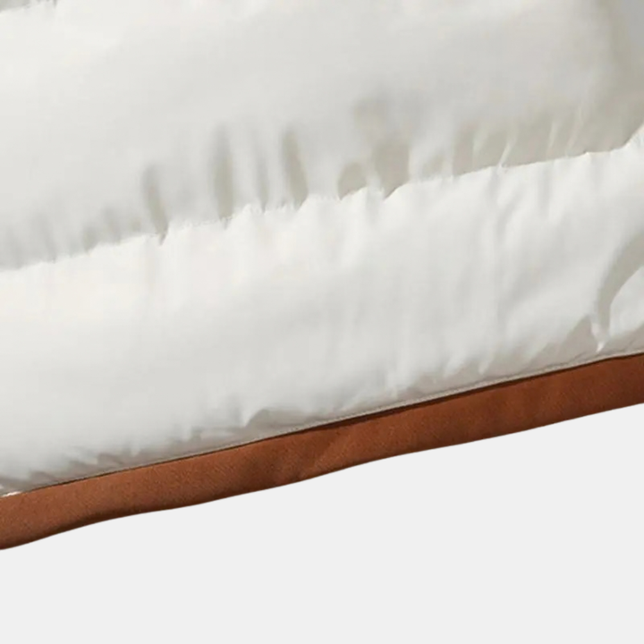 Doudoune sans manches femme matelassée, à capuche pour l’hiver