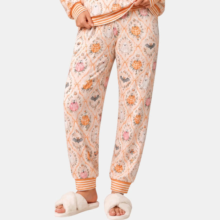 Women's Pajama Sets Long Sleeve Jogger Two Piece Lounge Set