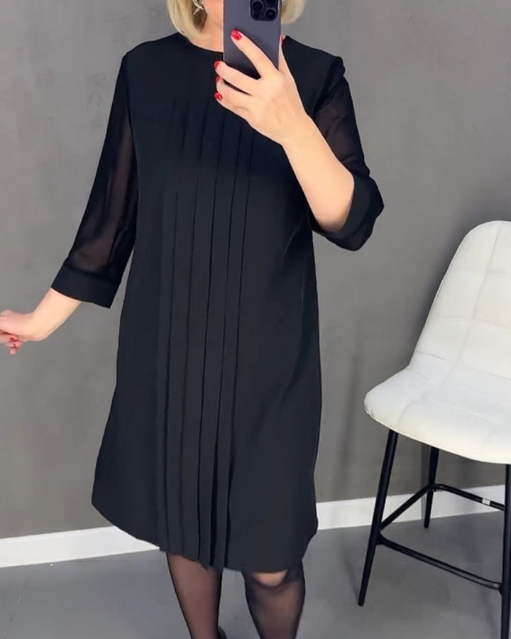 MARGOT | Elegant Pleated Dress