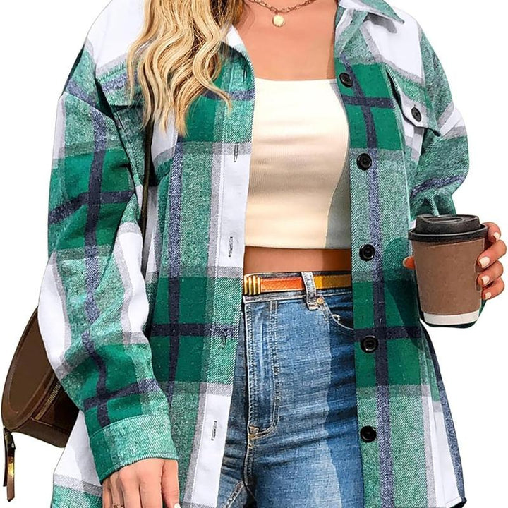 BRIGID | Stylish Plus-Size Shacket