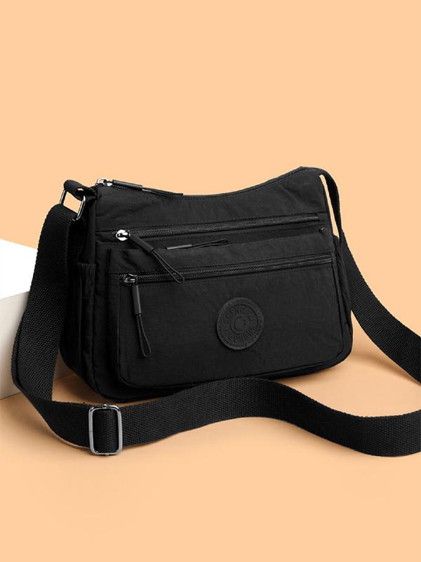 MIA | Women's Multi-Pocket Zipper Crossbody Bag for Daily Use