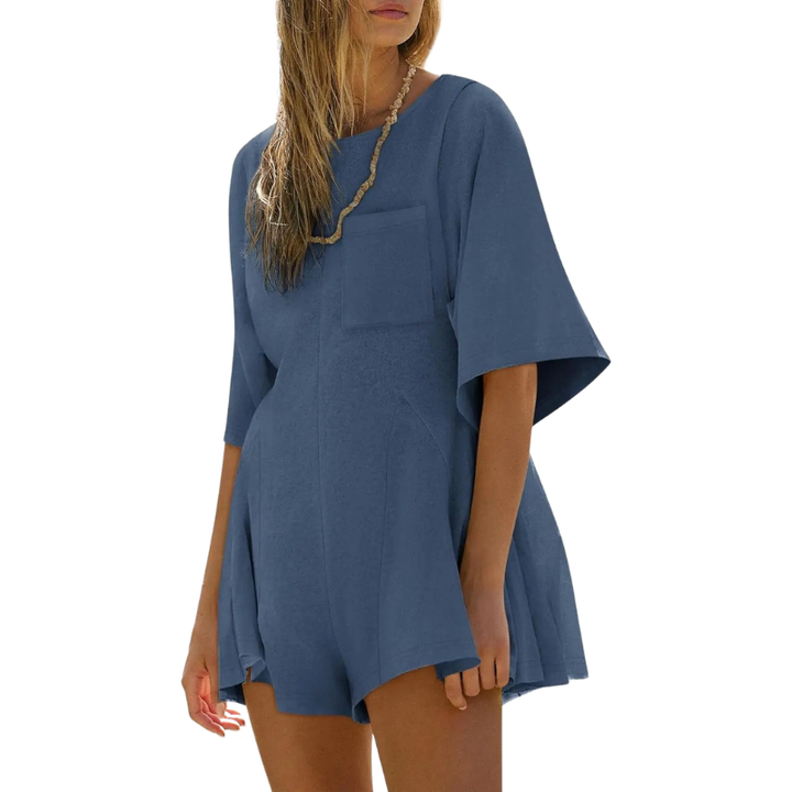 AMRYN | Comfortable Short Sleeve Casual Romper