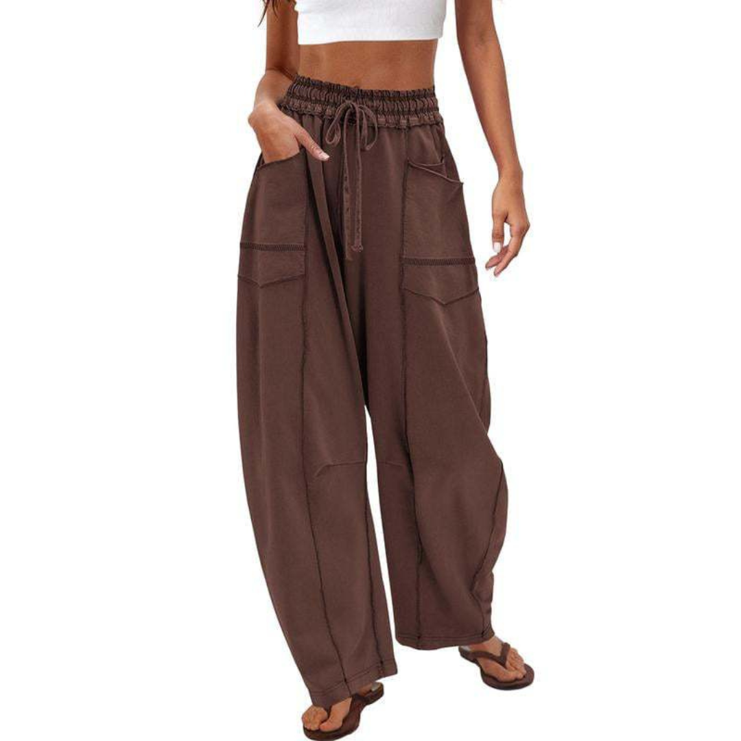 AVANITA | Comfy Baggy Leg Lounge Trousers