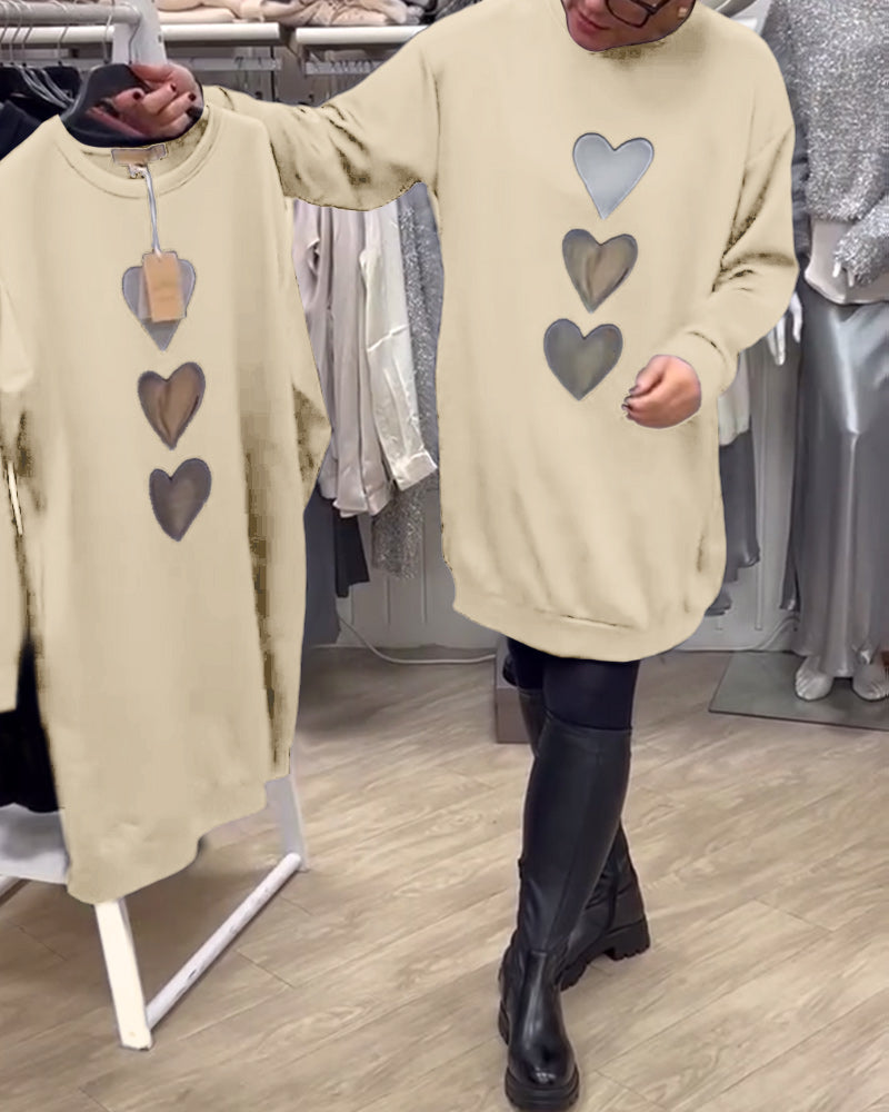 BRIANA | Casual Sweatshirt Dress