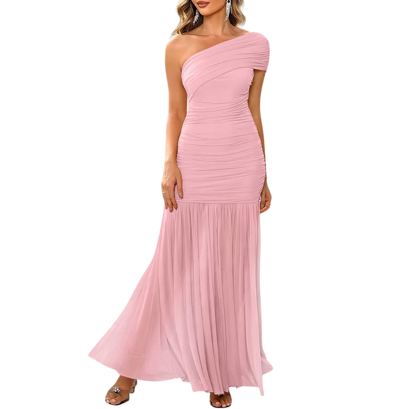 ALISON | Elegant & Formal One Shoulder Bodycon Dress