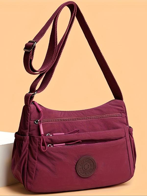 MIA | Women's Multi-Pocket Zipper Crossbody Bag for Daily Use
