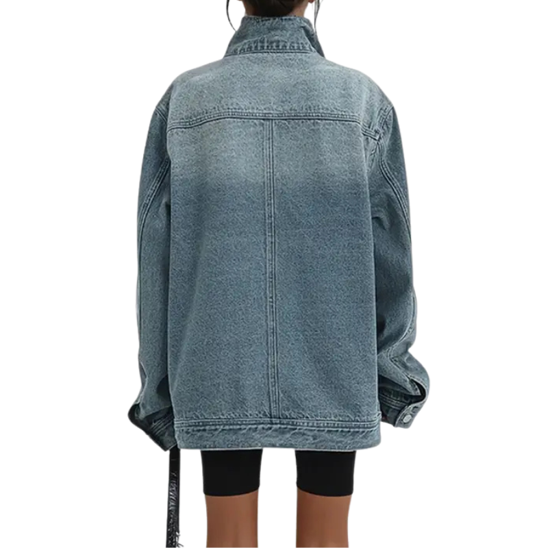 SARAH | Street Style Trendy Asymmetric Button Jacket