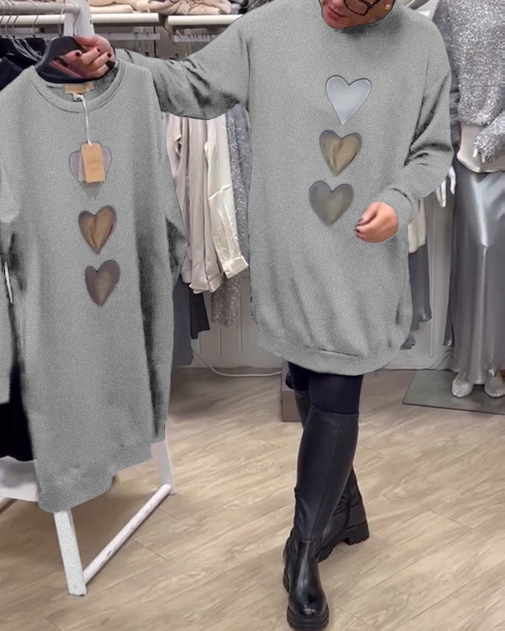 BRIANA | Casual Sweatshirt Dress