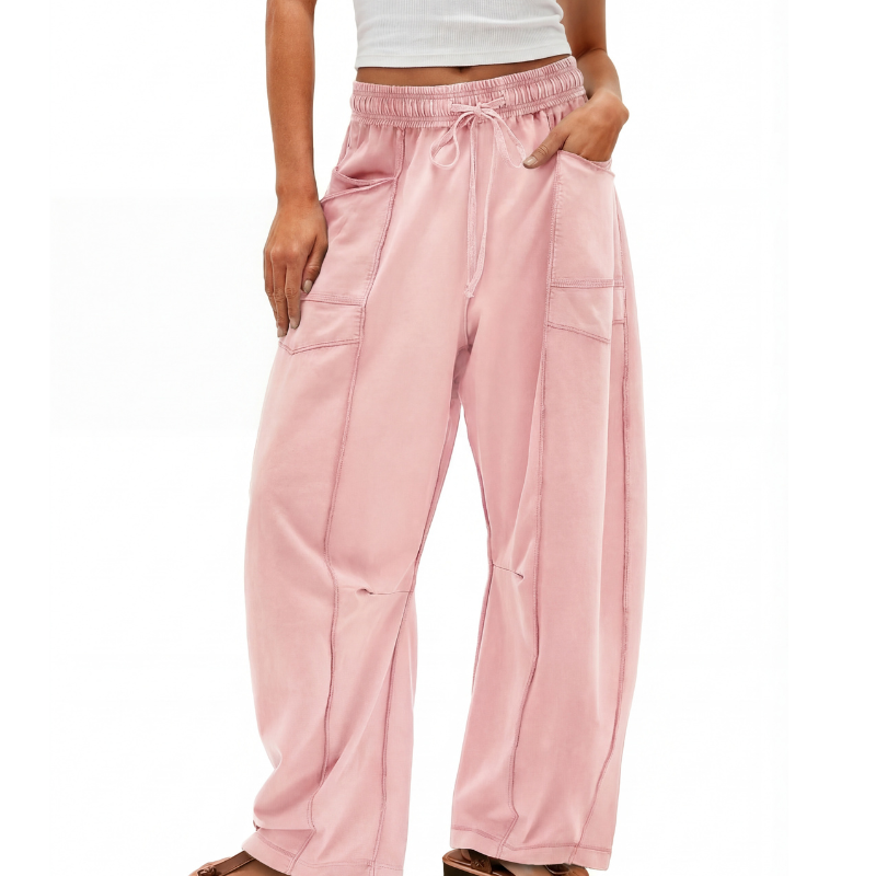 RYZA | Baggy Wide Leg Joggers with Cozy Fleece Lining