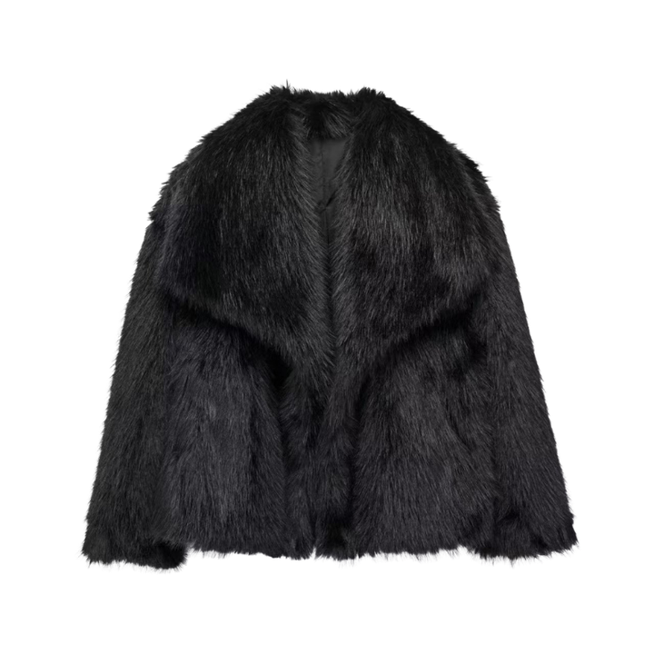 MARIA | Stylish Plush Oversized Faux Fur Coat