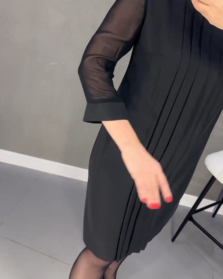 MARGOT | Elegant Pleated Dress
