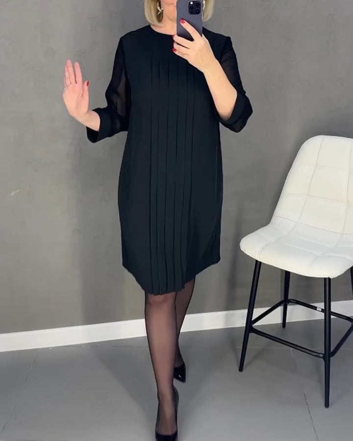 MARGOT | Elegant Pleated Dress