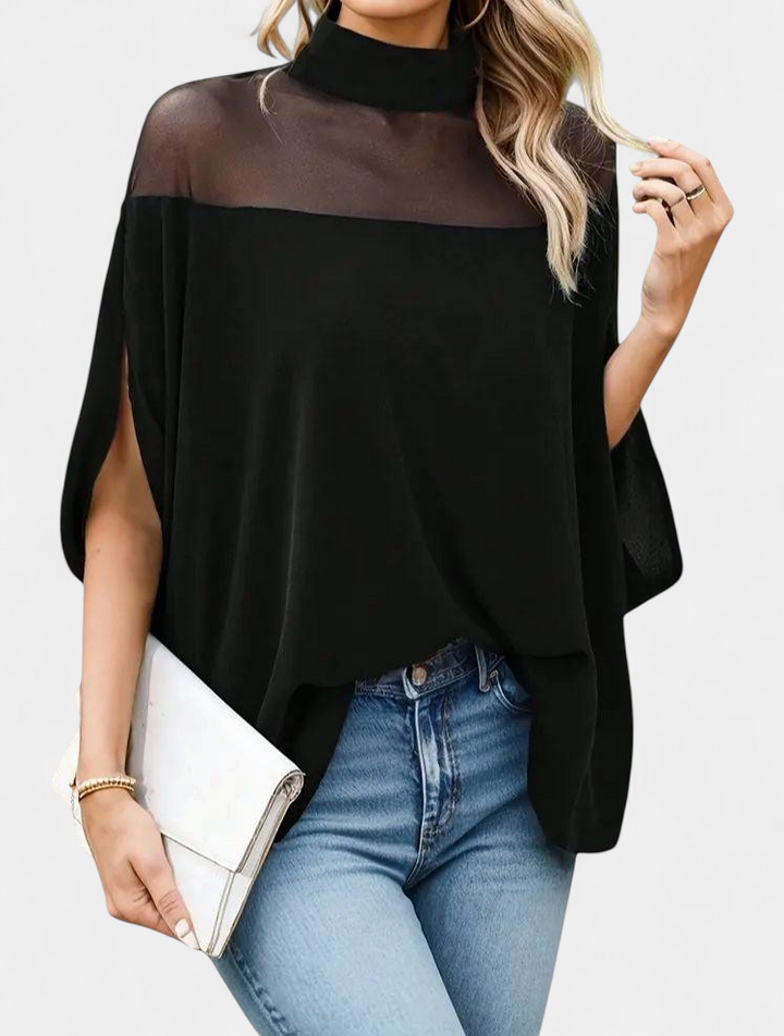 BRIELLA | Chic Drape Top