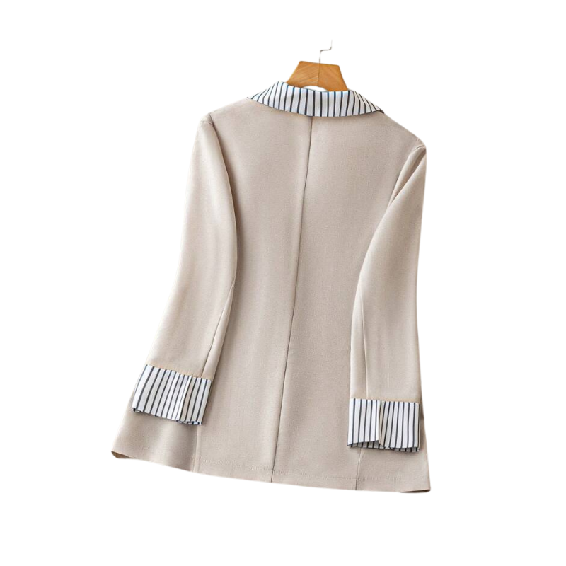 CECILIA | Classic Tailored Fitted Single-Button Blazer