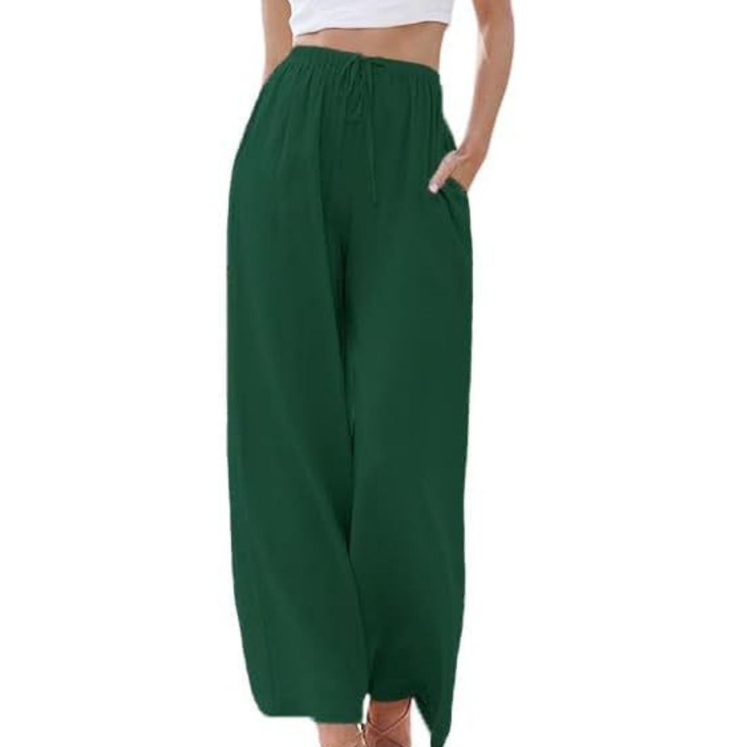 MARIANNE | Casual Summer Wide Leg Trousers