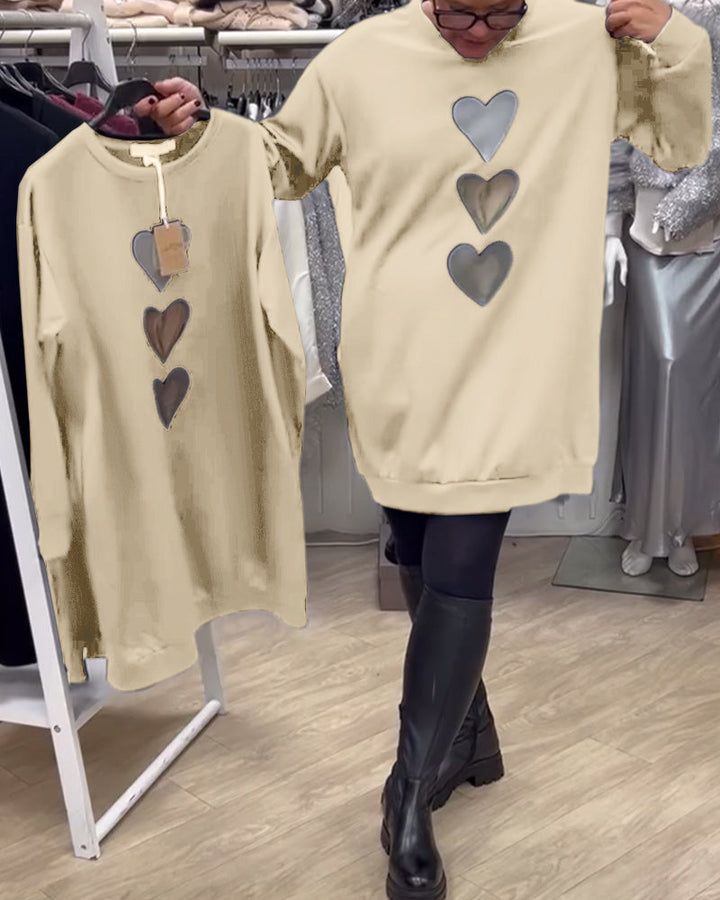 BRIANA | Casual Sweatshirt Dress