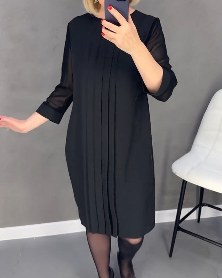 MARGOT | Elegant Pleated Dress