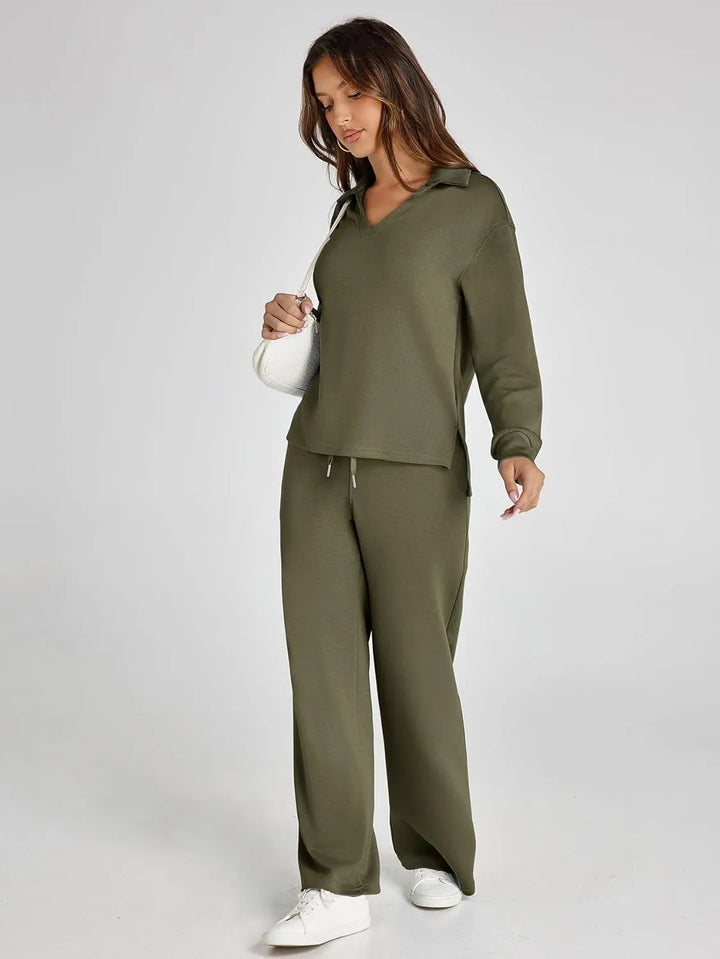 RENÉE | Cozy Minimalist Two-Piece Set
