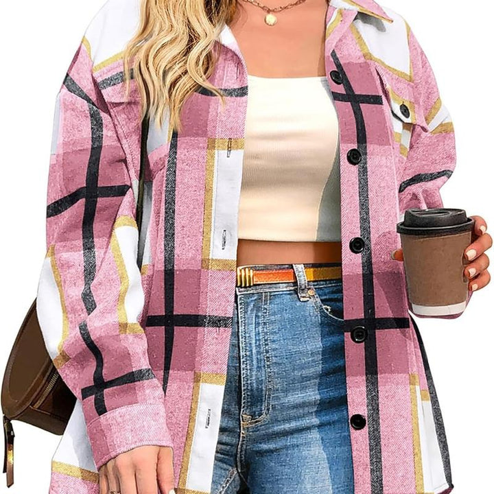 BRIGID | Stylish Plus-Size Shacket