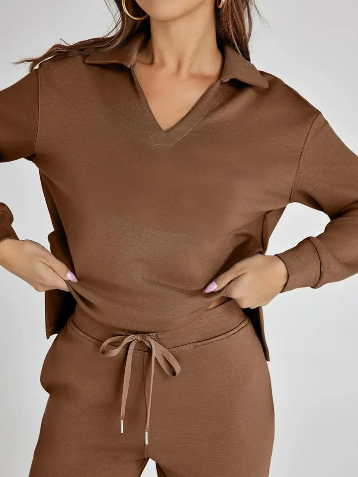 RENÉE | Cozy Minimalist Two-Piece Set