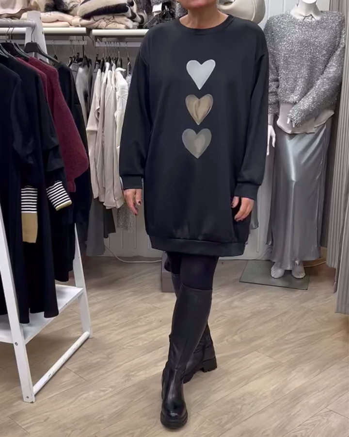 BRIANA | Casual Sweatshirt Dress