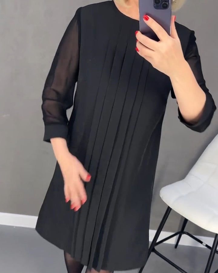 MARGOT | Elegant Pleated Dress
