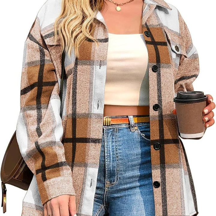 BRIGID | Stylish Plus-Size Shacket