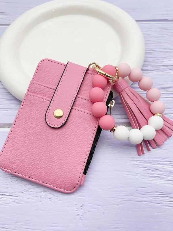 MADELYN | Trendy All-Match Keychain with Beads and Tassel