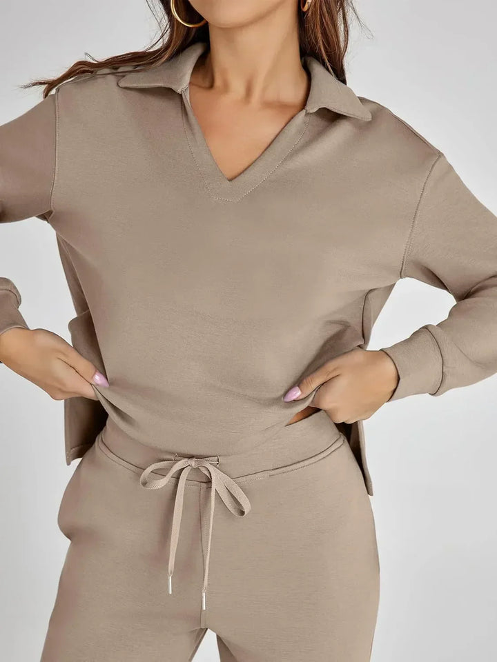 RENÉE | Cozy Minimalist Two-Piece Set