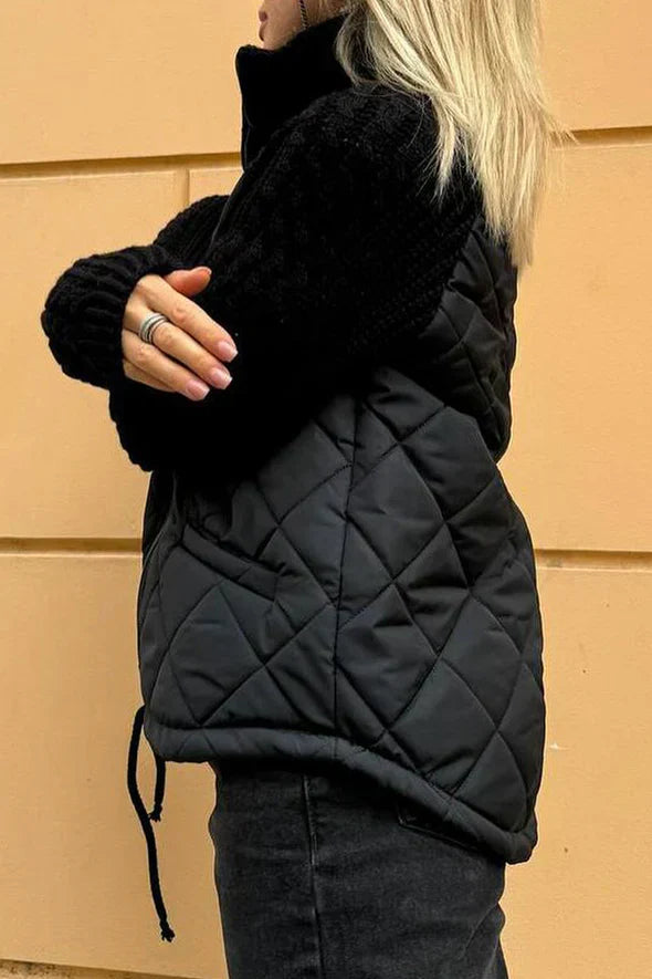 REINA | Quilted Knit Jacket