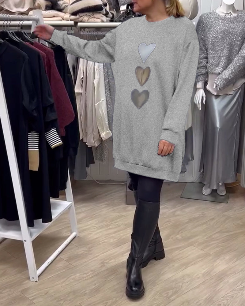 BRIANA | Casual Sweatshirt Dress