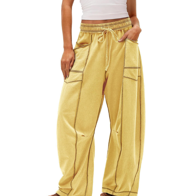 RYZA | Baggy Wide Leg Joggers with Cozy Fleece Lining