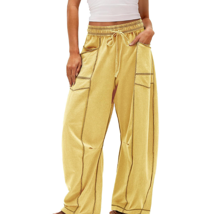 RYZA | Baggy Wide Leg Joggers with Cozy Fleece Lining