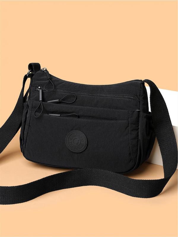 MIA | Women's Multi-Pocket Zipper Crossbody Bag for Daily Use